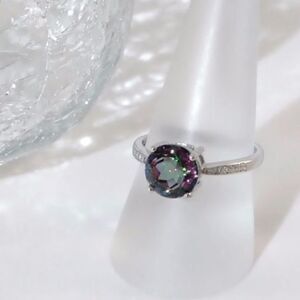 Mystic Gemstone 2 Carats Ring Size 7